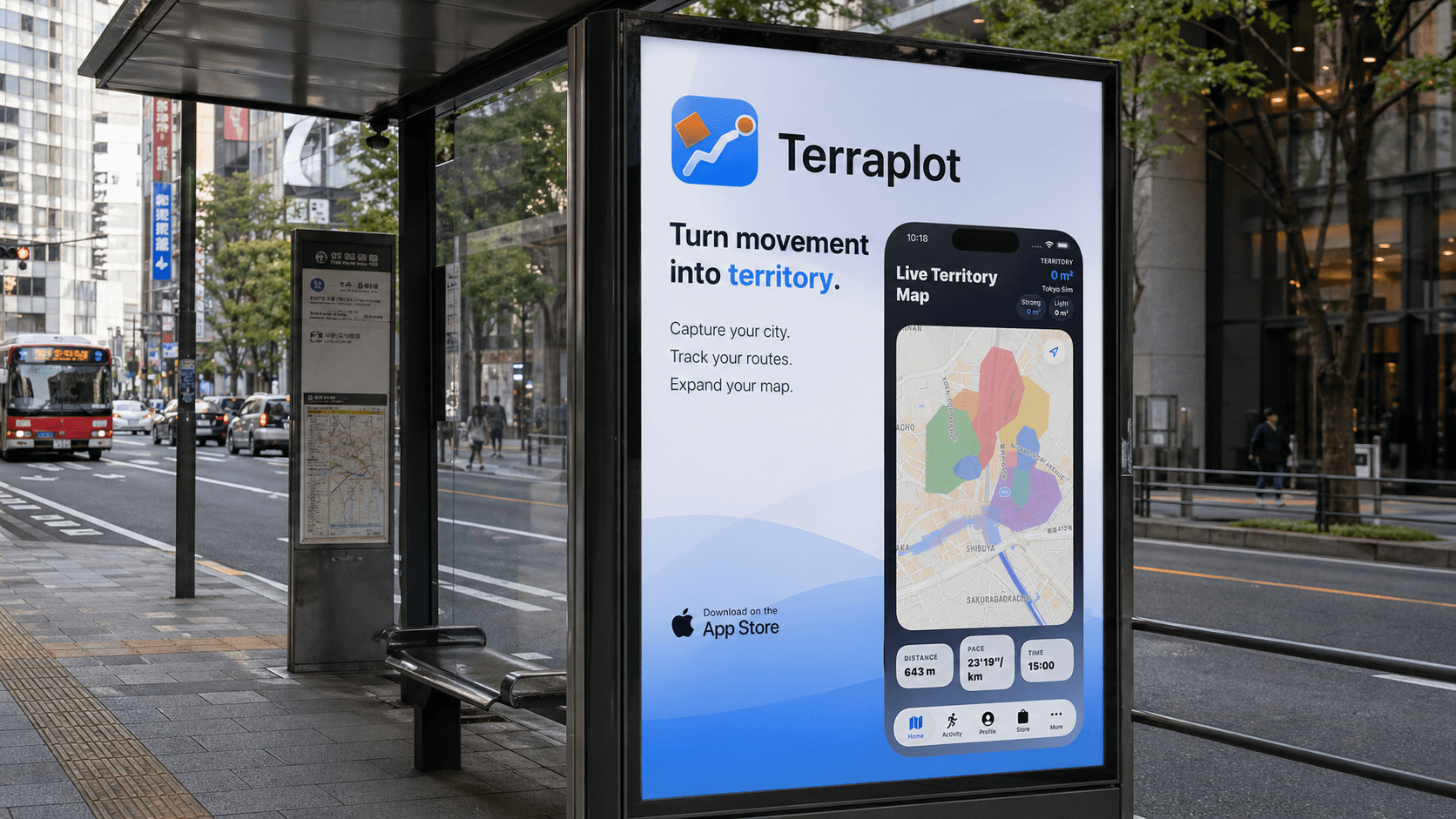 Terraplot preview interface